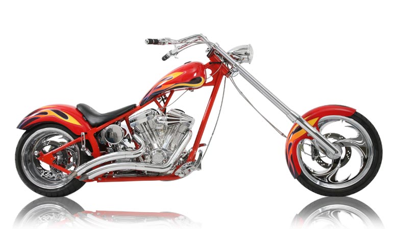 Orange Country Choppers с прицепом 1 18